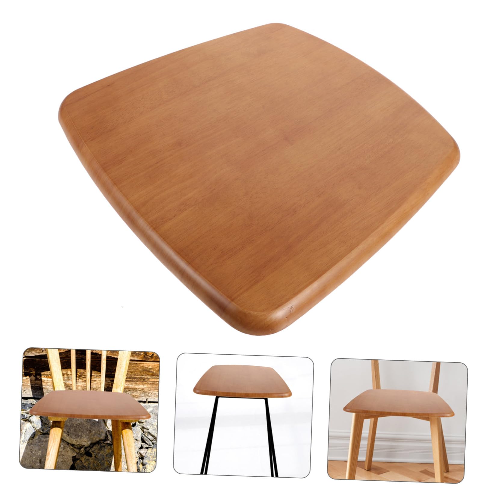 Amazon｜無垢材の椅子座板の交換用 DIY 木製椅子用スツール